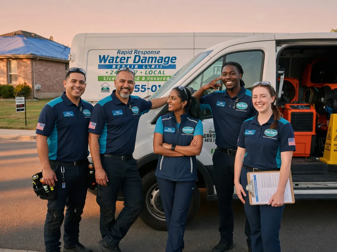 Water Damage Restoration company in Leander, TX