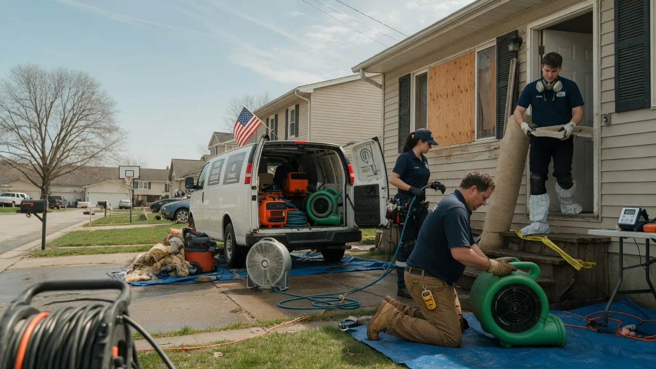 Water Damage Restoration in Leander, TX near me